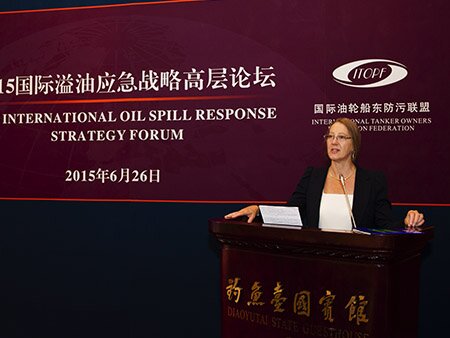 ITOPF Presents at the 2015 International Oil Spill Response Strategy Forum in Beijing, China